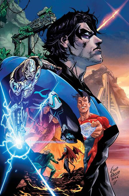 NEW TITANS #34 CVR D FICO OSSIO THINGS TO COME CARD STOCK VAR (PRE-ORDER: 04/15/2026)