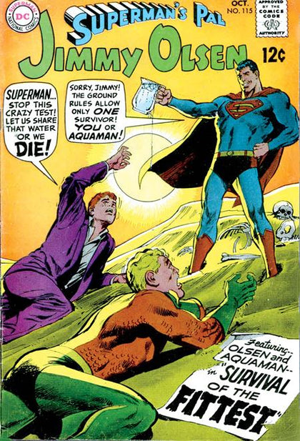 SUPERMANS PAL JIMMY OLSEN #115 FACSIMILE EDITION CVR A NEAL ADAMS (PRE-ORDER: 04/08/2026)