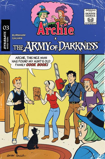 ARCHIE X ARMY OF DARKNESS #3 CVR B BILL GALVAN VAR (PRE-ORDER: 04/08/2026)