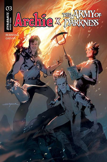 ARCHIE X ARMY OF DARKNESS #3 CVR E STUART SAYGER VAR (PRE-ORDER: 04/08/2026)