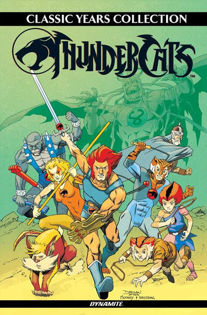 THUNDERCATS CLASSIC YEARS COLLECTION OMNIBUS HC HOMAGE COVER SIGNED BY DECLAN SHALVEY (PRE-ORDER: 04/08/2026)