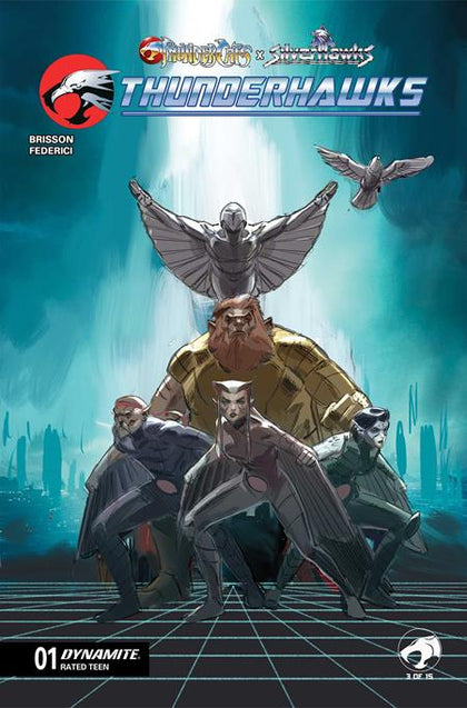 THUNDERCATS X SILVERHAWKS THUNDERHAWKS #1 CVR C MARCO FAILLA VAR (PRE-ORDER: 04/22/2026)