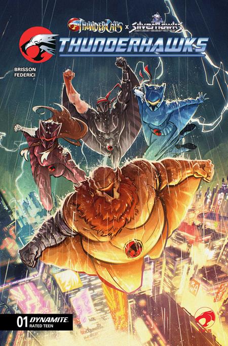 THUNDERCATS X SILVERHAWKS THUNDERHAWKS #1 CVR D ALESSANDRO RANALDI VAR (PRE-ORDER: 04/22/2026)