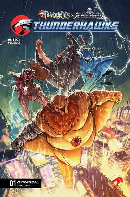 THUNDERCATS X SILVERHAWKS THUNDERHAWKS #1 CVR D ALESSANDRO RANALDI VAR (PRE-ORDER: 04/22/2026)