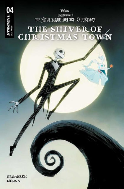 TIM BURTONS THE NIGHTMARE BEFORE CHRISTMAS THE SHIVER OF CHRISTMAS TOWN #4 CVR A JAE LEE
