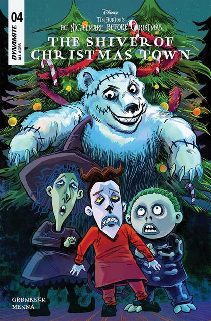 TIM BURTONS THE NIGHTMARE BEFORE CHRISTMAS THE SHIVER OF CHRISTMAS TOWN #4 CVR B SOO LEE VAR (PRE-ORDER: 04/01/2026)
