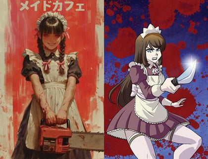 MAID CAFE #2 CVR D TODD SKULL & REMY EISU MOKHTAR HOLOFOIL FLIP VAR (PRE-ORDER: 04/15/2026)