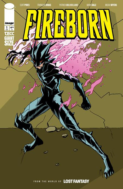FIREBORN #1 CVR B PATRICK MULHOLLAND INVINCIBLE HOMAGE VAR (PRE-ORDER: 04/15/2026)