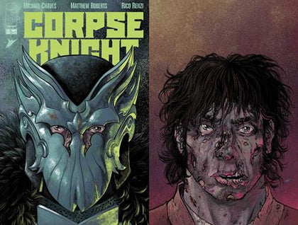 CORPSE KNIGHT #1 (OF 6) CVR G MATTHEW ROBERTS DIE CUT HELMET VAR (PRE-ORDER: 04/22/2026)