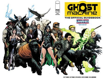 GHOST MACHINE THE OFFICIAL GUIDEBOOK #1 (OF 5) CVR A GARY FRANK & BRAD ANDERSON WRAPAROUND (PRE-ORDER: 04/01/2026)