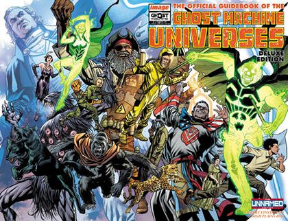 GHOST MACHINE THE OFFICIAL GUIDEBOOK #1 (OF 5) CVR B BRYAN HITCH & BRAD ANDERSON WRAPAROUND VAR (PRE-ORDER: 04/01/2026)