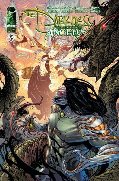 DARKNESS VS ANGELUS (ONE SHOT) CVR A GIUSEPPE CAFARO & ARIF PRIANTO (PRE-ORDER: 04/15/2026)