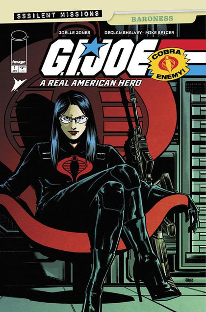 GI JOE A REAL AMERICAN HERO SSSILENT MISSIONS BARONESS #1 (ONE SHOT) CVR B JORGE FORNES VAR (PRE-ORDER: 04/01/2026)