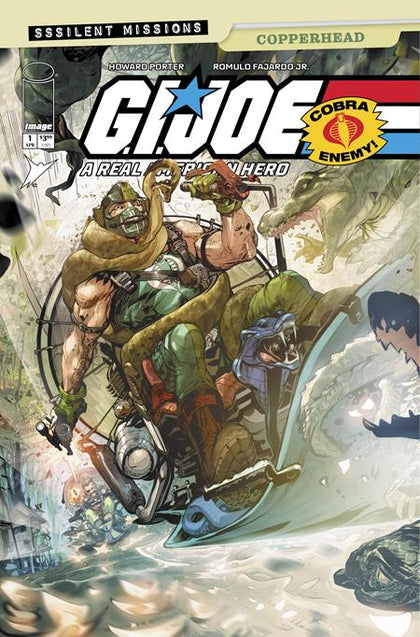 GI JOE A REAL AMERICAN HERO SSSILENT MISSIONS COPPERHEAD #1 (ONE SHOT) CVR A HOWARD PORTER & ROMULO FAJARDO JR (PRE-ORDER: 04/22/2026)