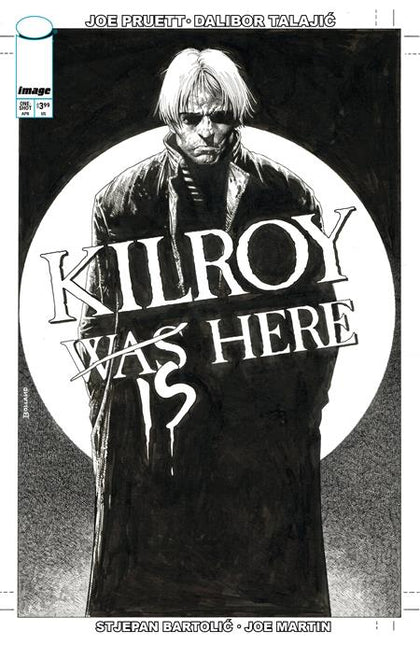 KILLROY IS HERE (ONE SHOT) CVR B BRIAN BOLLAND B&W VAR (PRE-ORDER: 04/01/2026)