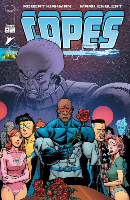 INVINCIBLE UNIVERSE CAPES #6 CVR A RYAN OTTLEY & DAVE MCCAIG (PRE-ORDER: 04/22/2026)