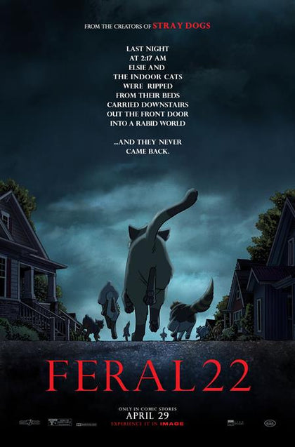 FERAL #22 CVR B TONY FLEECS & TRISH FORSTNER WEAPONS HOMAGE VAR (PRE-ORDER: 04/29/2026)