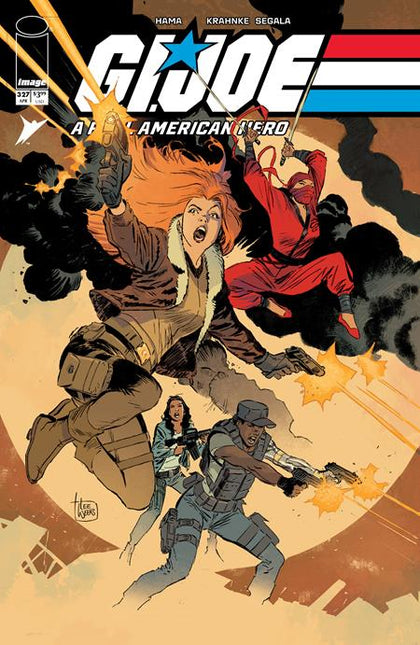 GI JOE A REAL AMERICAN HERO #327 CVR A LEE WEEKS & DAVE STEWART (PRE-ORDER: 04/08/2026)