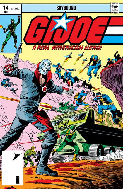 GI JOE A REAL AMERICAN HERO #14 HAMA FILES EDITION CVR A HERB TRIMPE & STEVE MITCHELL (PRE-ORDER: 04/29/2026)