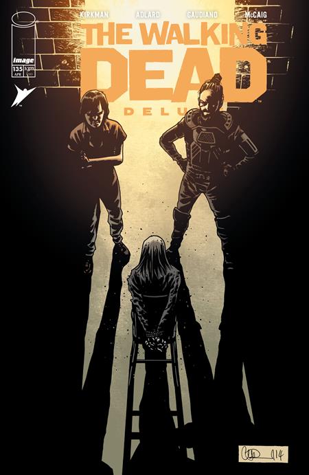 WALKING DEAD DELUXE #135 CVR B CHARLIE ADLARD & DAVE MCCAIG VAR (PRE-ORDER: 04/15/2026)