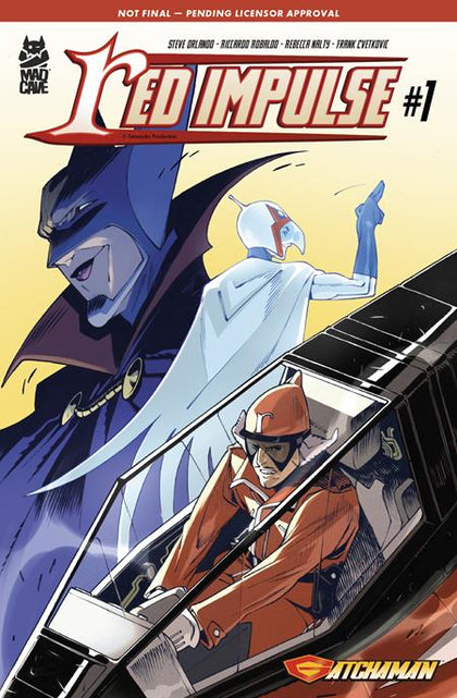 GATCHAMAN RED IMPULSE #1 (OF 4) CVR A RICCARDO ROBALDO (PRE-ORDER: 04/29/2026)