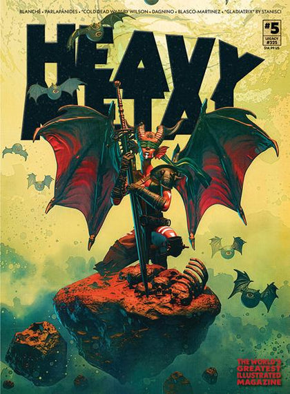 HEAVY METAL MAGAZINE #5 CVR A PASCAL BLANCHE (PRE-ORDER: 04/29/2026)