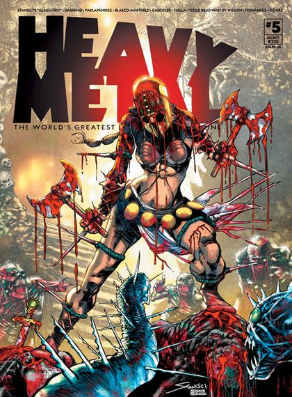 HEAVY METAL MAGAZINE #5 CVR B JOHN STANISCI VAR (PRE-ORDER: 04/29/2026)