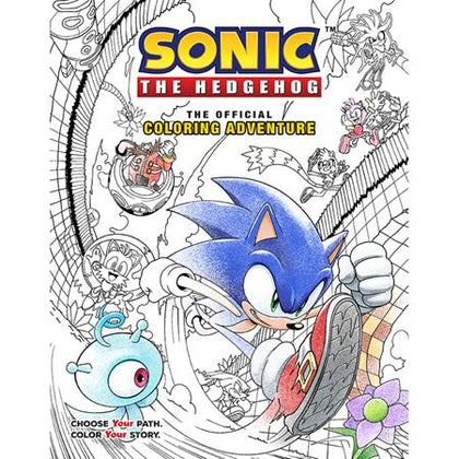 SONIC THE HEDGEHOG TP THE OFFICIAL COLORING ADVENTURE (PRE-ORDER: 04/29/2026)