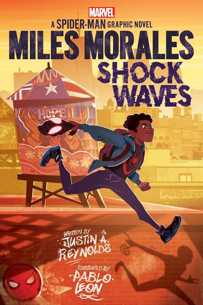 MILES MORALES SHOCK WAVES TP AN ORIGINAL SPIDER-MAN GRAPHIC NOVEL Previously Offered thru Other Distributors (PRE-ORDER: 04/15/2026)