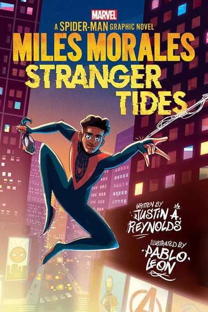 MILES MORALES STRANGER TIDES TP AN ORIGINAL SPIDER-MAN GRAPHIC NOVEL Previously Offered thru Other Distributors (PRE-ORDER: 04/15/2026)