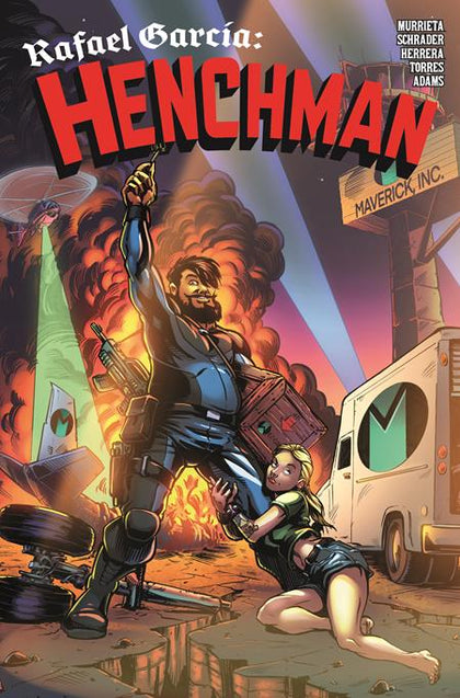 RAFAEL GARCIA HENCHMAN #2 (OF 4) CVR B BEN HERRERA VAR (PRE-ORDER: 04/22/2026)