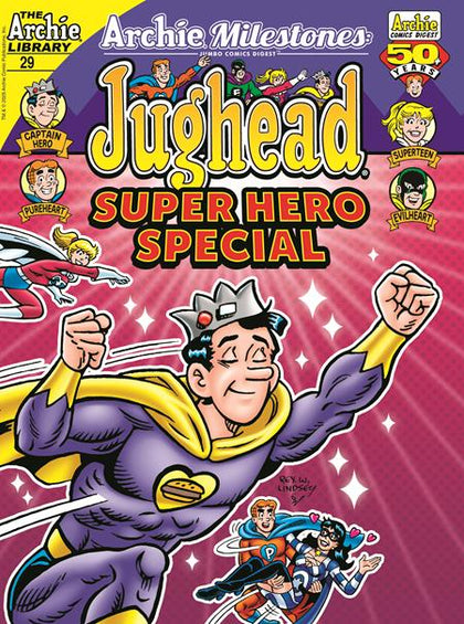 ARCHIE MILESTONES JUMBO COMICS DIGEST #29 JUGHEADS SUPERHERO SPECIAL (PRE-ORDER: 05/14/2025)