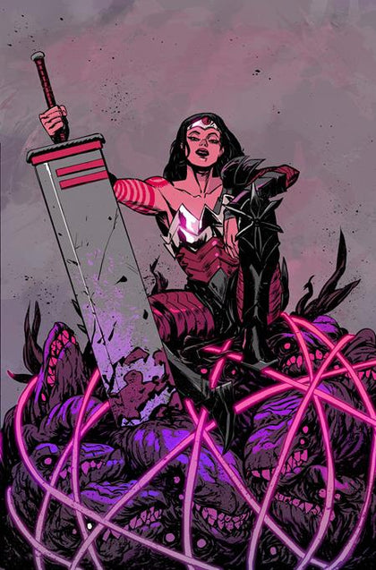 ABSOLUTE WONDER WOMAN #8 CVR C SANFORD GREENE CARD STOCK VAR (PRE-ORDER: 05/28/2025)