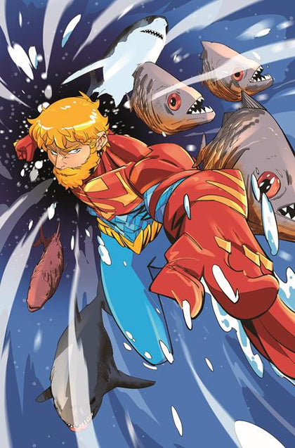 AQUAMAN #5 CVR D DANIELE DI NICUOLO SUPERSMASH-UP CARD STOCK VAR (PRE-ORDER: 05/14/2025)