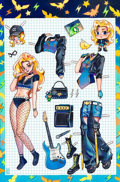 BIRDS OF PREY #21 CVR C RIAN GONZALES CARD STOCK VAR (PRE-ORDER: 05/07/2025)
