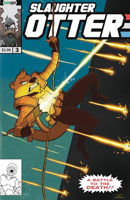SLAUGHTER OTTER #3 CVR B J HAMMOND GI JOE ARAH #21 HOMAGE VAR (PRE-ORDER: 05/28/2025)