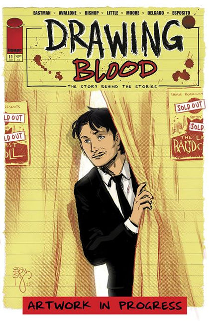DRAWING BLOOD #11 (OF 12) CVR B BEN BISHOP VAR (PRE-ORDER: 07/30/2025)