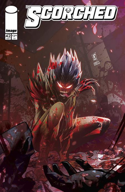 SPAWN SCORCHED #42 CVR B FEDERICO SABBANTINI VAR (PRE-ORDER: 07/02/2025)