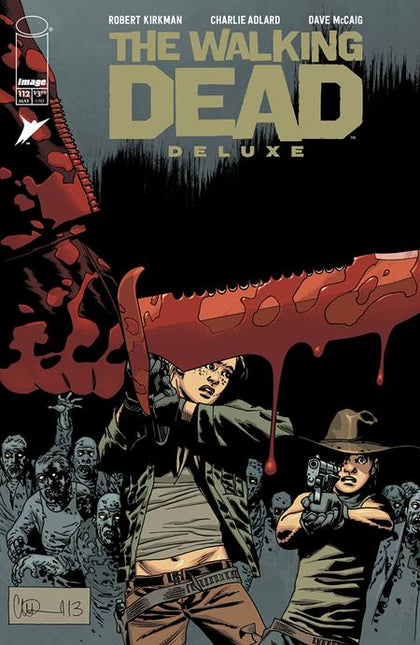 WALKING DEAD DELUXE #112 CVR B CHARLIE ADLARD & DAVE MCCAIG VAR (PRE-ORDER: 05/07/2025)