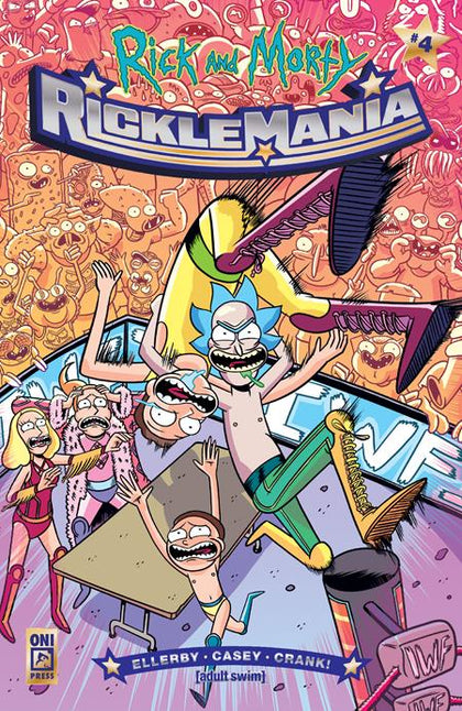 RICK AND MORTY RICKLEMANIA #4 (OF 4) CVR A INC MARC ELLERBY VAR (PRE-ORDER: 05/28/2025)