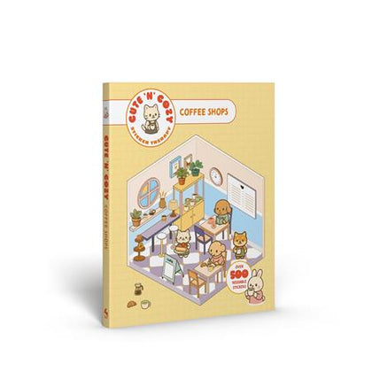 CUTE N COZY STICKER THERAPY TP COFFEE SHOPS (PRE-ORDER: 05/27/2026)
