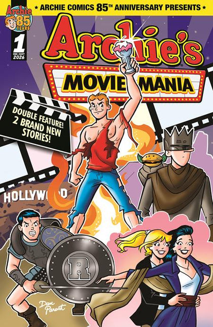 ARCHIE COMICS 85TH ANNIVERSARY PRESENTS ARCHIES MOVIE MANIA #1 (ONE SHOT) CVR A DAN PARENT (PRE-ORDER: 05/13/2026)