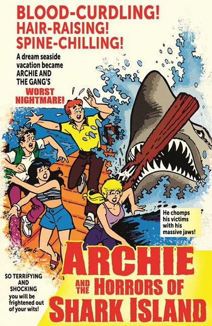 ARCHIES TV LAUGH OUT #79 FACSIMILE EDITION CVR B STAN GOLDBERG JAWS PARODY MOVIE POSTER VAR (PRE-ORDER: 05/27/2026)