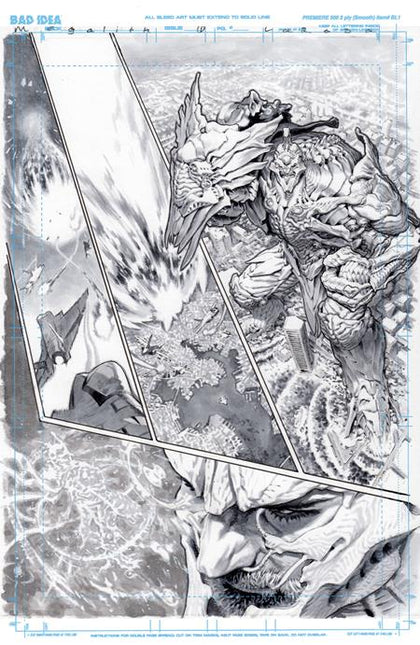 OLYMPUS SAGA MEGALITH #1 (OF 4) CVR E LEWIS LAROSA ORIGINAL ART EDITION 2 VAR (PRE-ORDER: 05/13/2026)