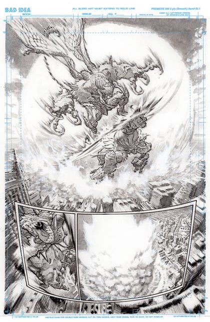 OLYMPUS SAGA MEGALITH #1 (OF 4) CVR G LEWIS LAROSA ORIGINAL ART EDITION 4 VAR (PRE-ORDER: 05/13/2026)