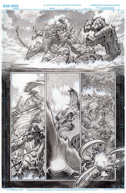 OLYMPUS SAGA MEGALITH #1 (OF 4) CVR H LEWIS LAROSA ORIGINAL ART EDITION 5 VAR (PRE-ORDER: 05/13/2026)