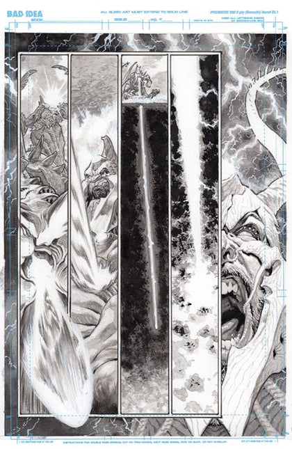 OLYMPUS SAGA MEGALITH #1 (OF 4) CVR I LEWIS LAROSA ORIGINAL ART EDITION 6 VAR (PRE-ORDER: 05/13/2026)