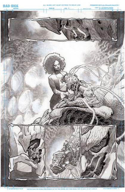 OLYMPUS SAGA MEGALITH #1 (OF 4) CVR K LEWIS LAROSA ORIGINAL ART EDITION 8 VAR (PRE-ORDER: 05/13/2026)
