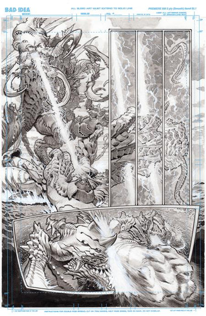 OLYMPUS SAGA MEGALITH #1 (OF 4) CVR L LEWIS LAROSA ORIGINAL ART EDITION 9 VAR (PRE-ORDER: 05/13/2026)