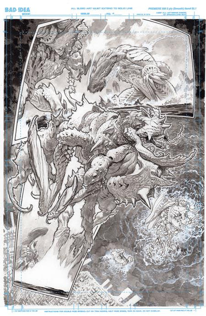 OLYMPUS SAGA MEGALITH #1 (OF 4) CVR M LEWIS LAROSA ORIGINAL ART EDITION 10 VAR (PRE-ORDER: 05/13/2026)